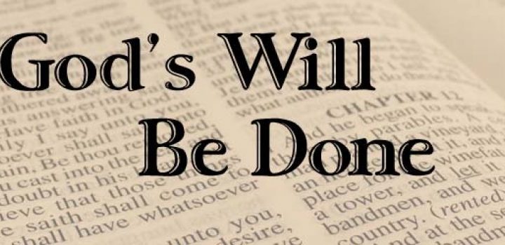 Thy Will Be Done