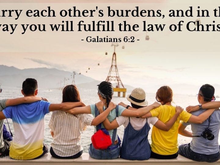 BEARING THE LOAD WITH GOD’S GRACE