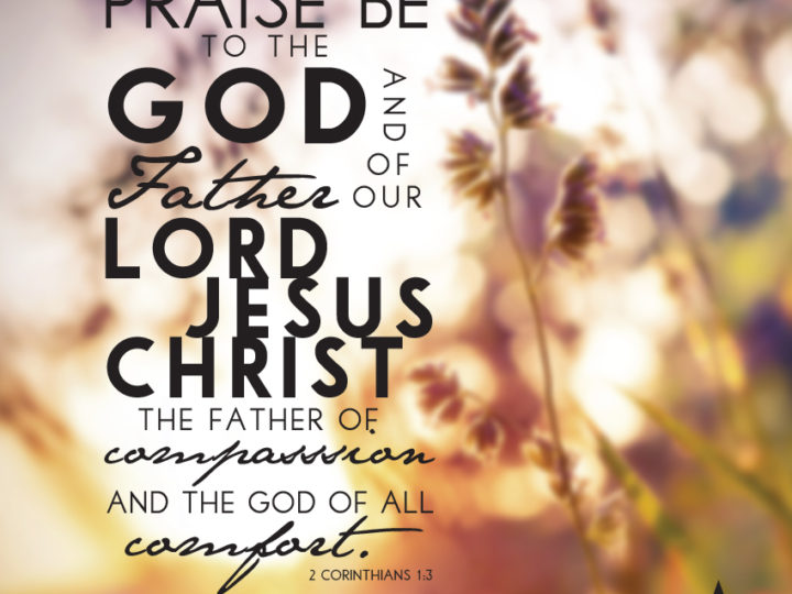 CHOOSE TO BE COMFORTED BY HIM❤️