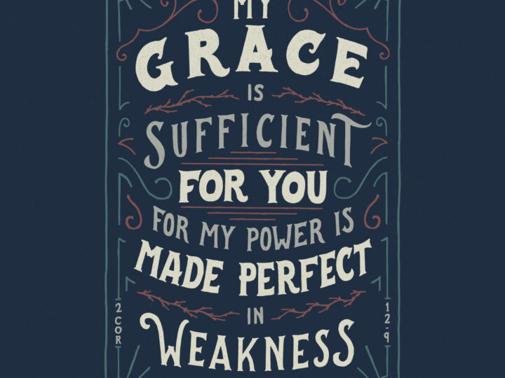 LET HIM WORK THROUGH YOUR WEAKNESSES!