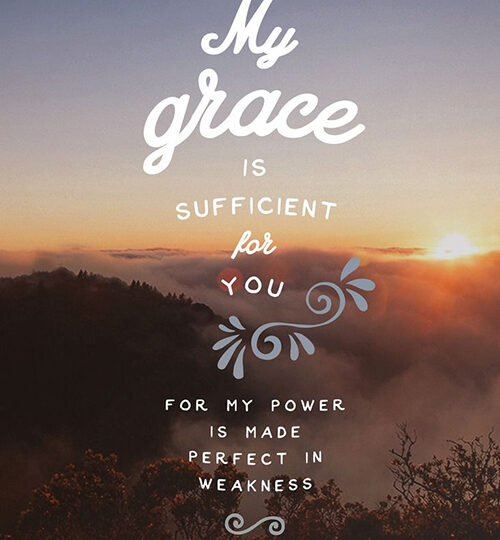HIS GRACE IS SUFFICIENT