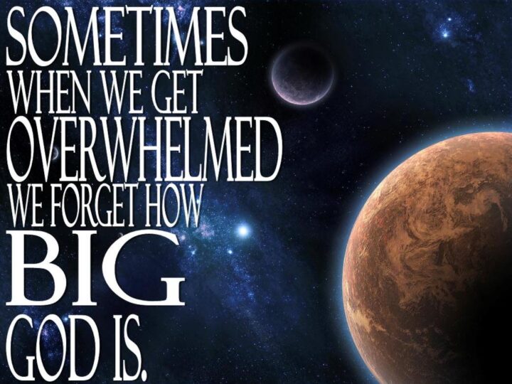 OUR VIEW OF GOD