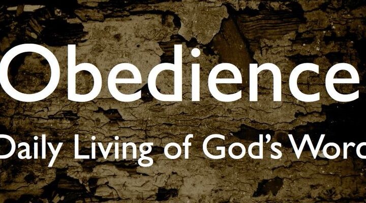 TRUSTING GOD THROUGH OBEDIENCE