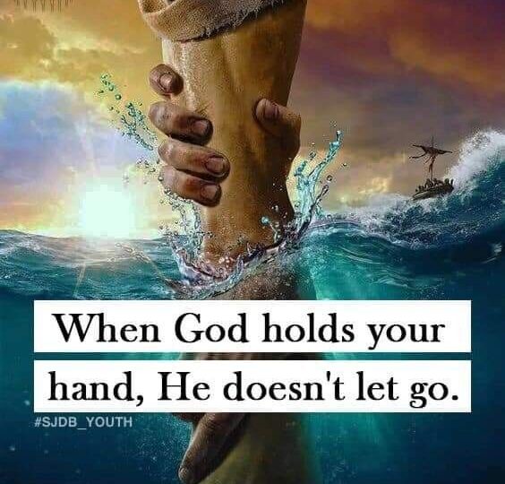 HOLD FAST AND DON’T LET GO!