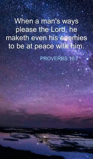 OUR WAYS MUST BE PLEASING TO THE LORD